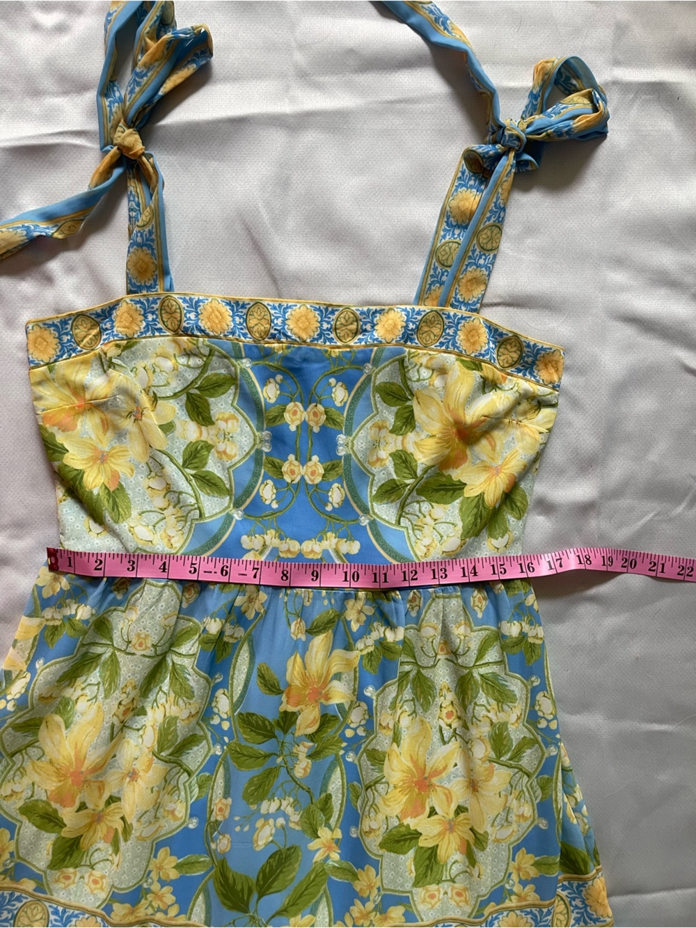 Flying Tomato GOLDEN HOUR BLOOM WOVEN MAXI DRESS - Picture 9 of 12